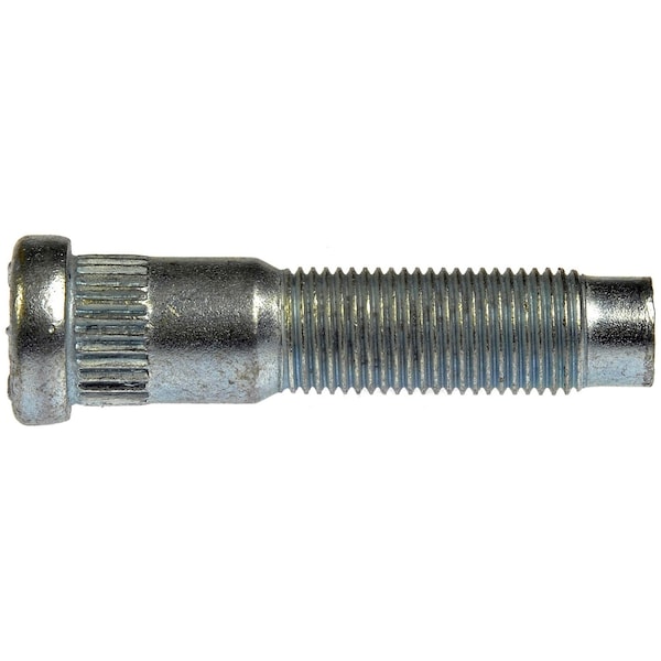1/2-20 Serrated Wheel Stud - .582 In. Knurl, 2.230 In. Length